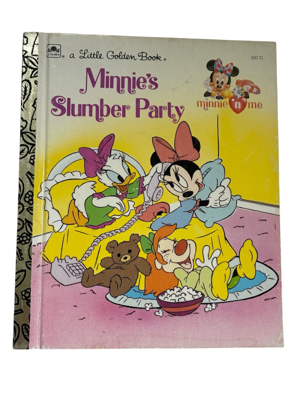 6/$20🎉 VINTAGE LITTLE GOLDEN BOOK ‘MINNIE’S SLUMBER PARTY’